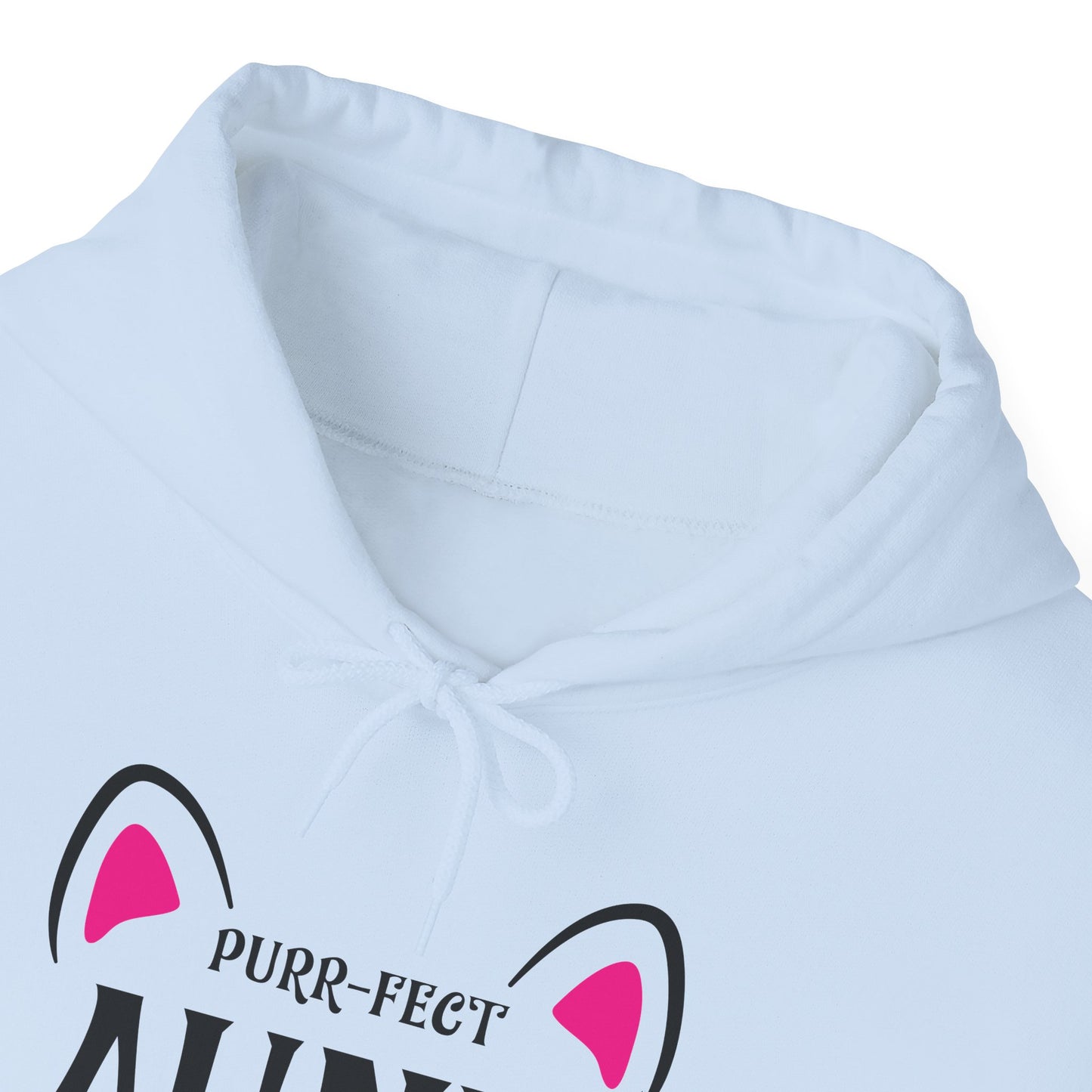 PURR-FECT Aunt Funny Cat Lover Cute Funny Kitten Hoodie Gift For Men Women Hoodie