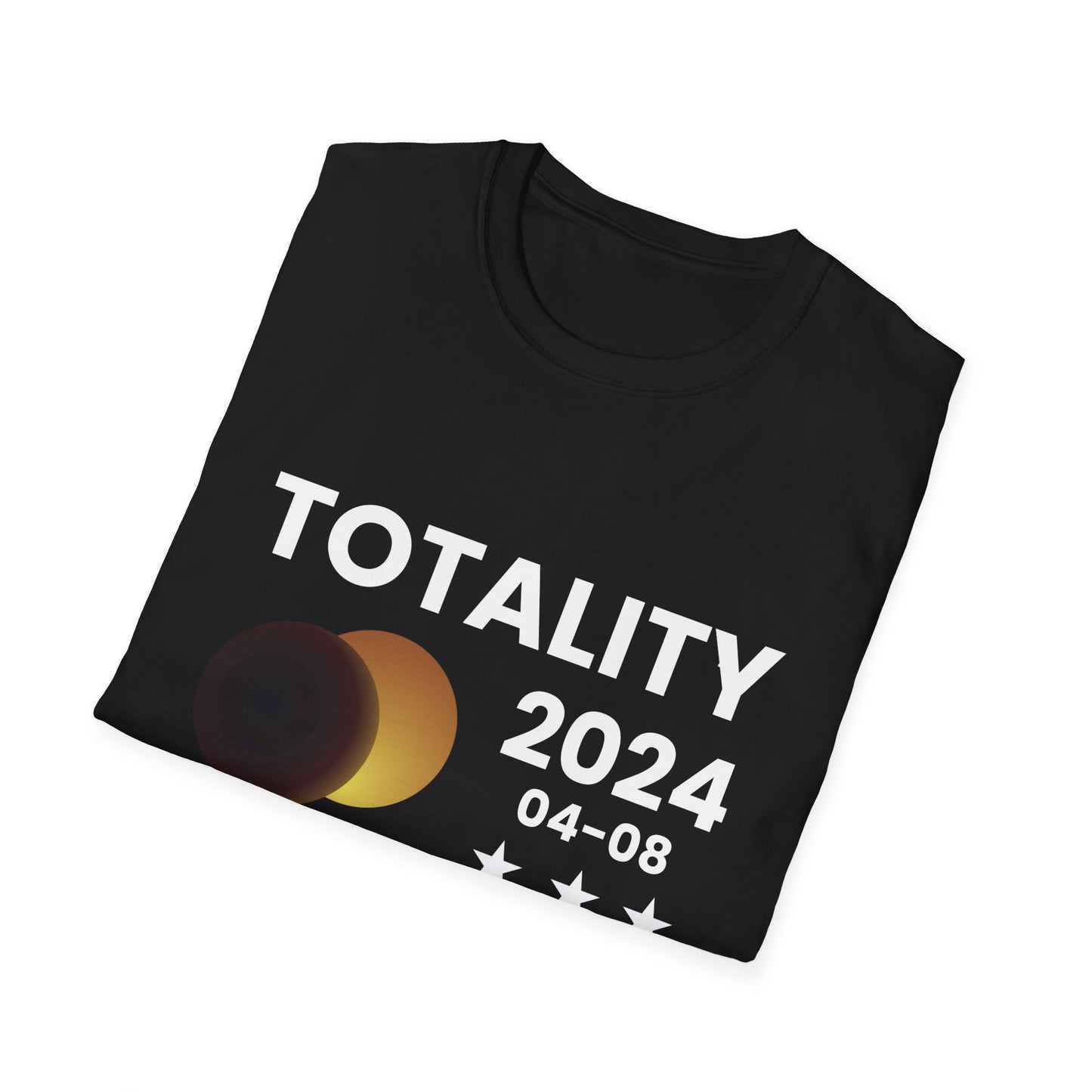 Totality Solar Eclipse 2024 America Retro Total Eclipse T-Shirt For Men Women T-Shirt