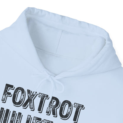 Retro Vintage Foxtrot Juliet Bravo Hoodie For Men Women