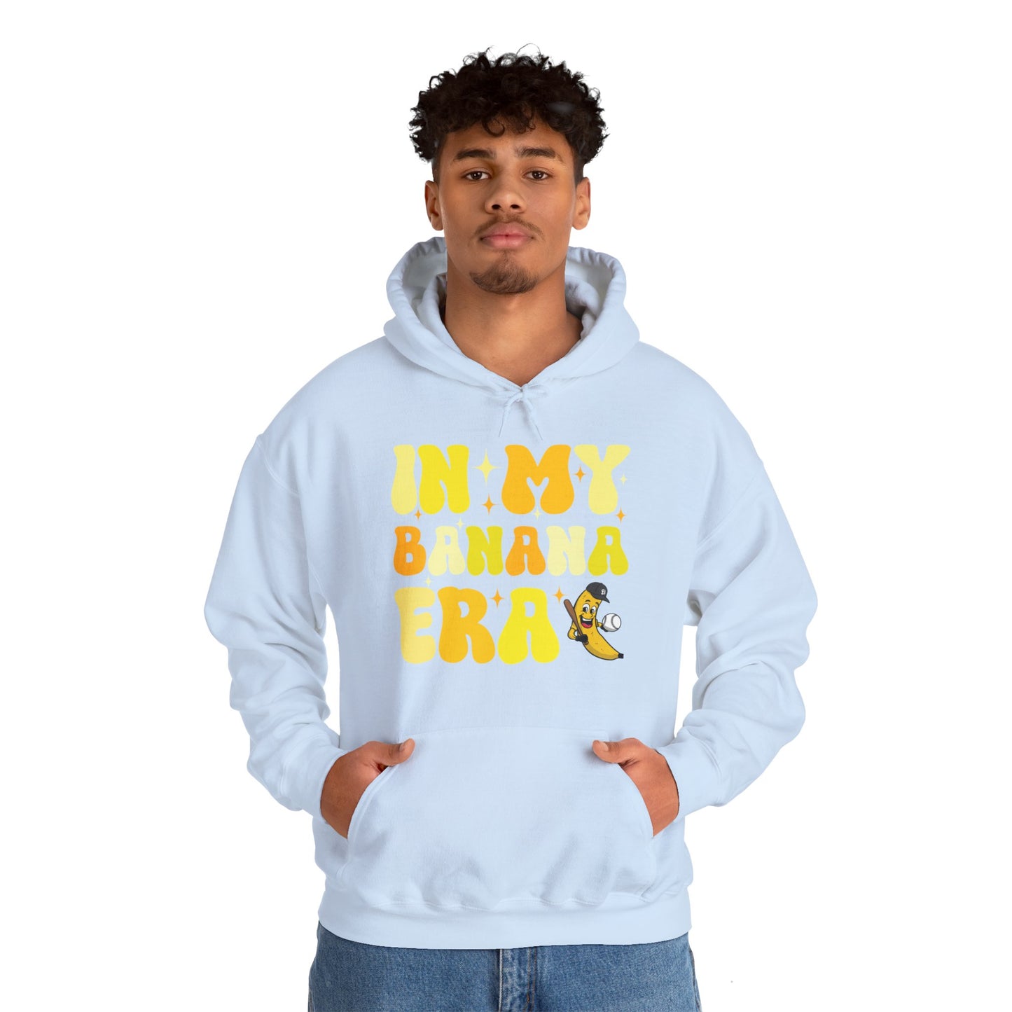 Funny In My Bananas Era Fruit Lover Baseball Player Hoodie For Men Women Hoodie