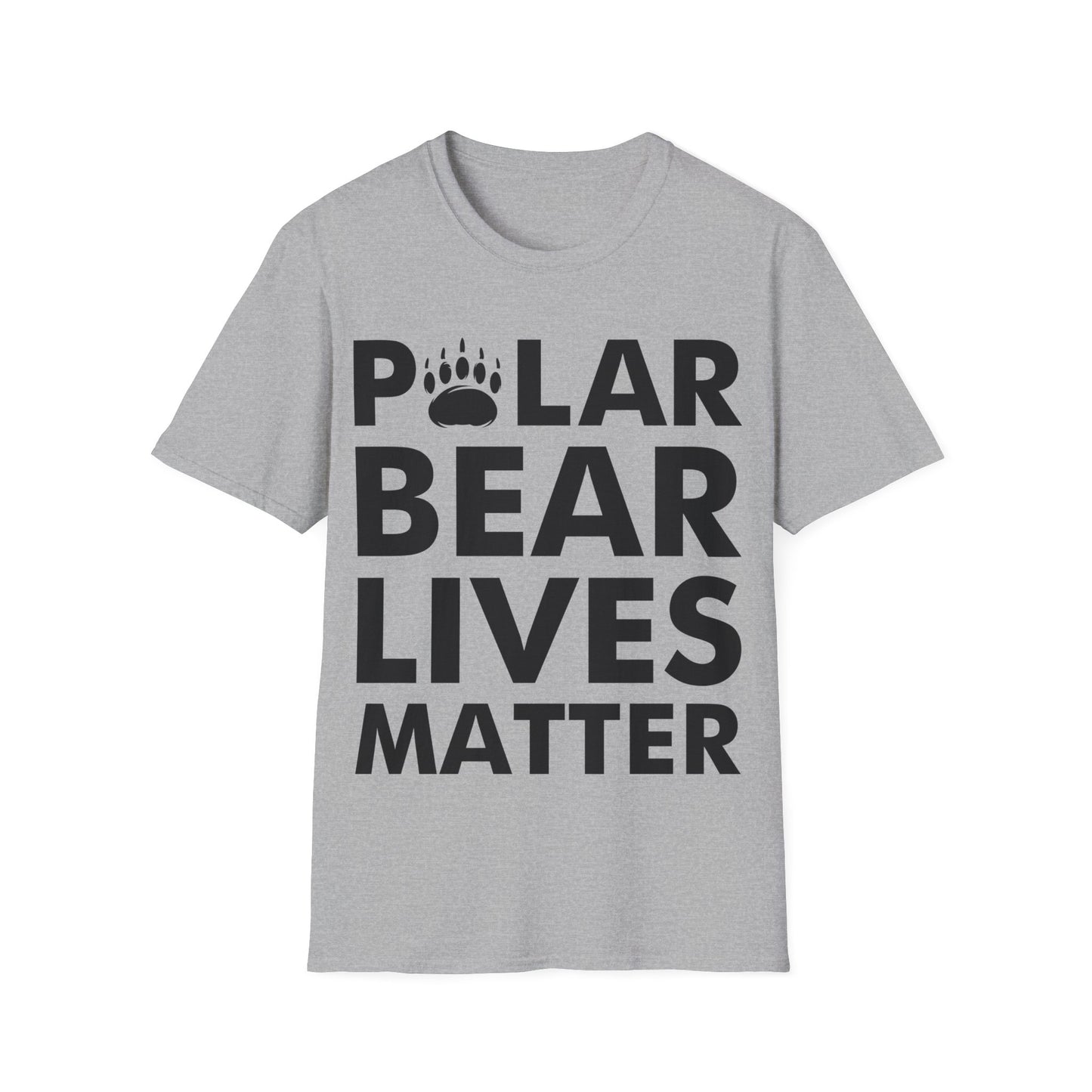 Polar Bear Lives Matter Arctic Save the Bears Animals Endangered T-Shirt