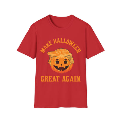 Funny Make Halloween Great Again Pro Trump T-Shirt Men Women