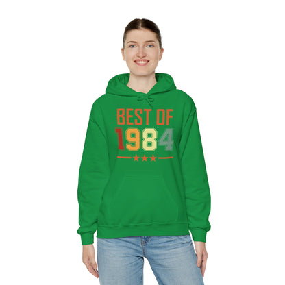 Funny Vintage Best of 1984 40 Year Old Gift 40th Birthday Hoodie For Men Women Hoodie