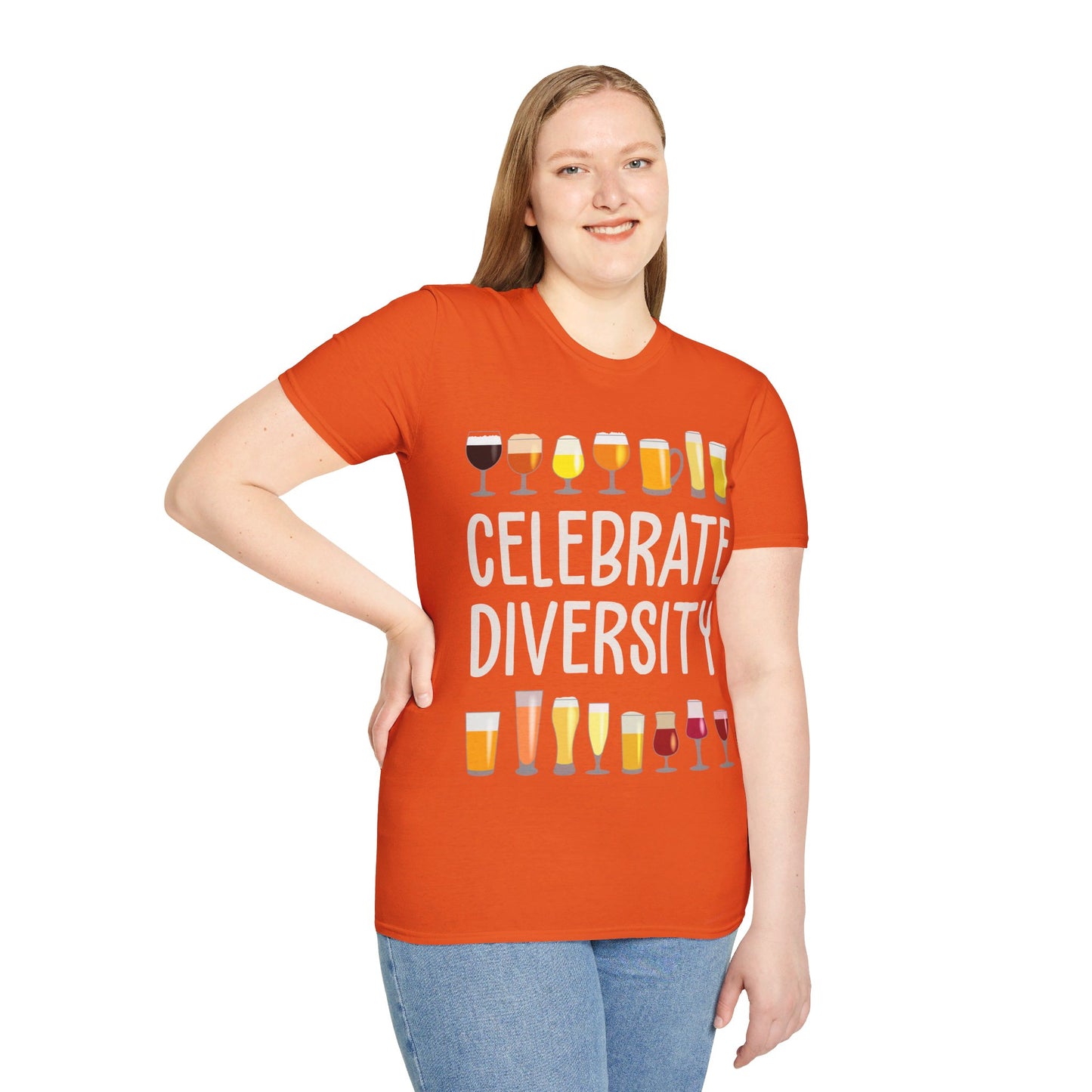 Funny Celebrate Diversity Craft Beer Drinking Weekend T-Shirt