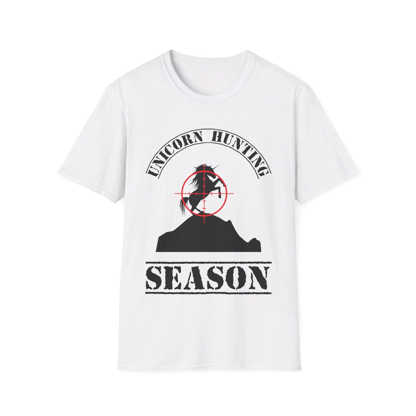 Funny Unicorn Hunting Season Inquire Within Hunting T-Shirt Men Women