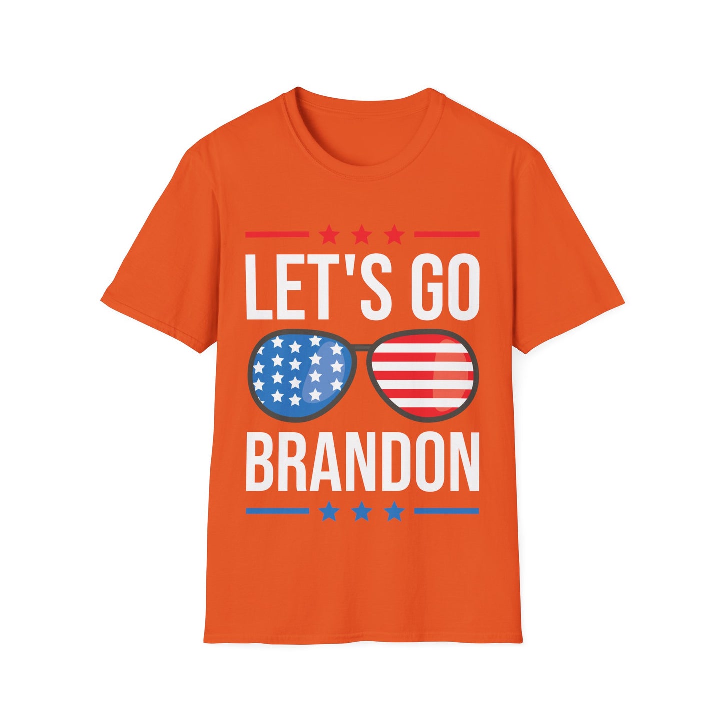 Vintage Old American  Lets Go Brandon Sunglasses T-Shirt Men Women