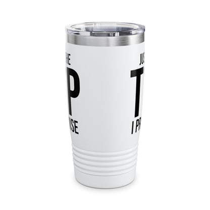 Funny Just The Tip I Promise Dart Darts Player Gift Tumbler