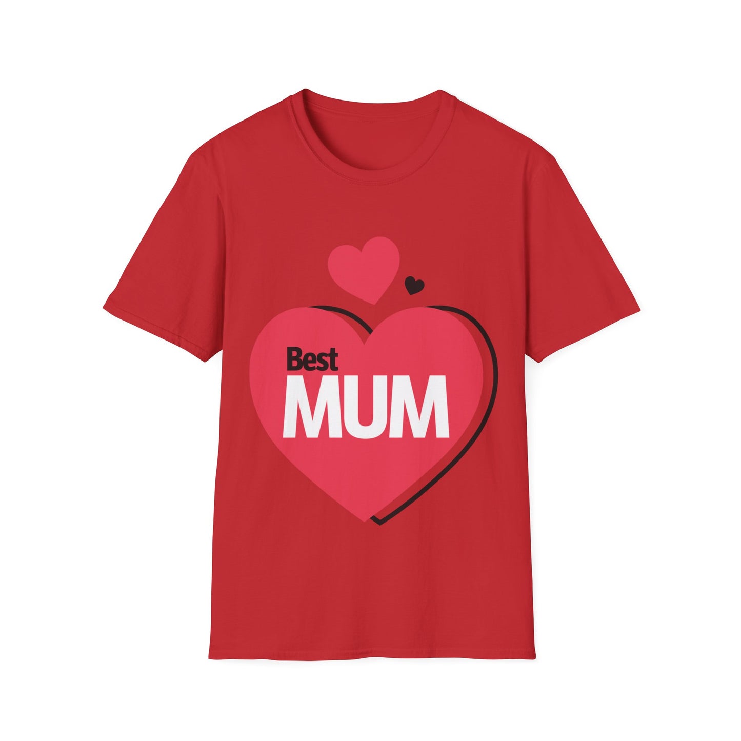 Best Mum Hearts Mothers Day Mom Gift T-Shirt