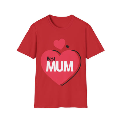 Best Mum Hearts Mothers Day Mom Gift T-Shirt