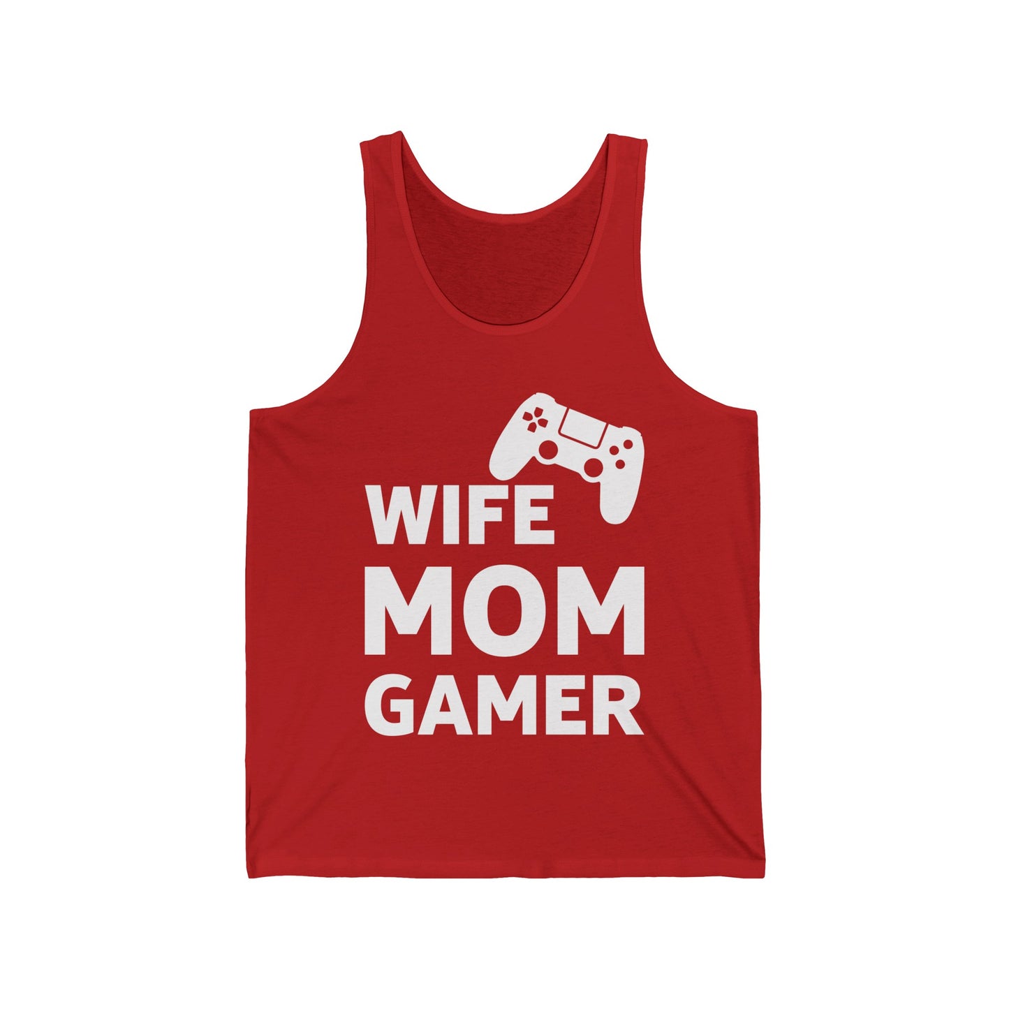 Wife Mom Gamer Gift for Gaming Women Tank Tops