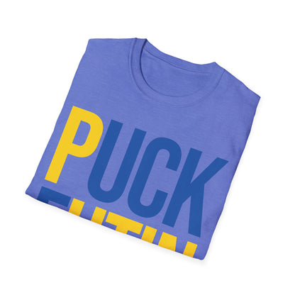 Puck Futin Meme I Stand with Ukraine Ukrainian Lover Support T-Shirt