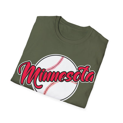 Minnesota Tee Vintage Baseball Throwback Retro T-Shirt For Men Women T-Shirt