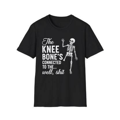 The Knee Bone's Connected to The Well, Shit Amputee Gifts T-Shirt