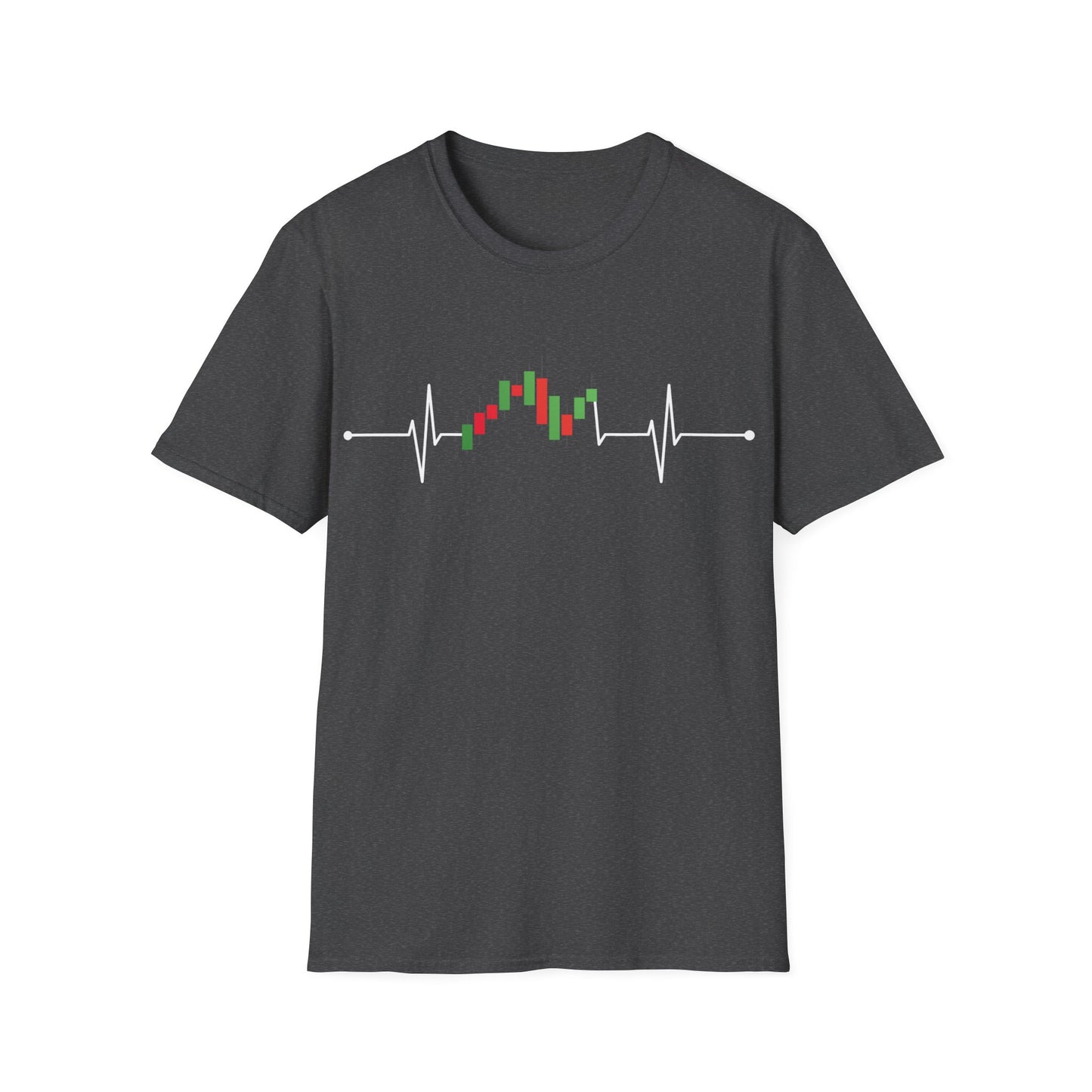 Stock Investor Heartbeat Stocks Traders Gift T-Shirt Men Women