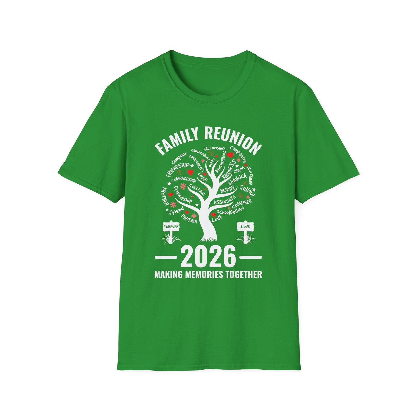 Making Memories Family Matching Group Family Reunion 2026 T-Shirt For Men Women