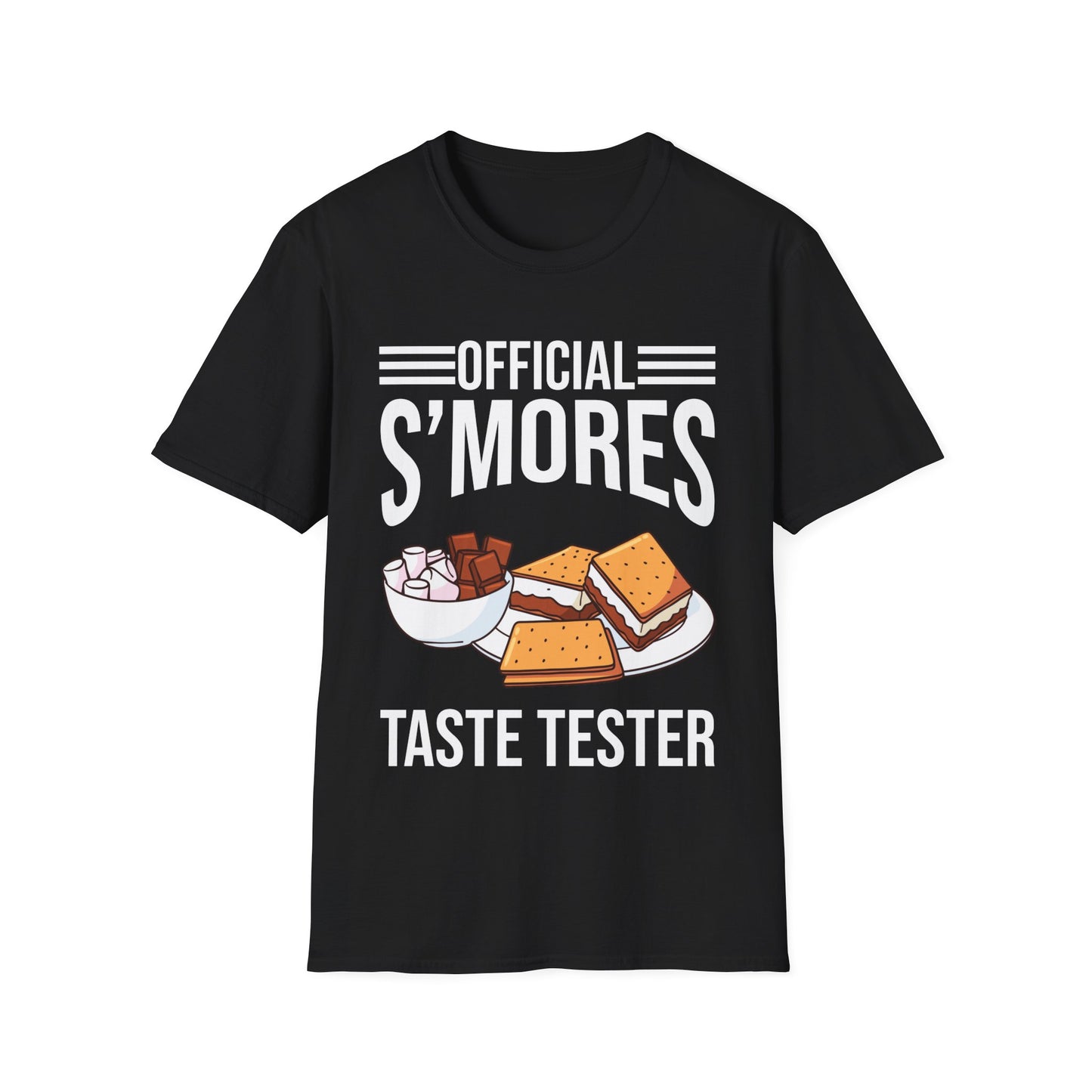 Funny Official Smores Taste Tester Smore Lover Food Foodie T Shirt Men Women