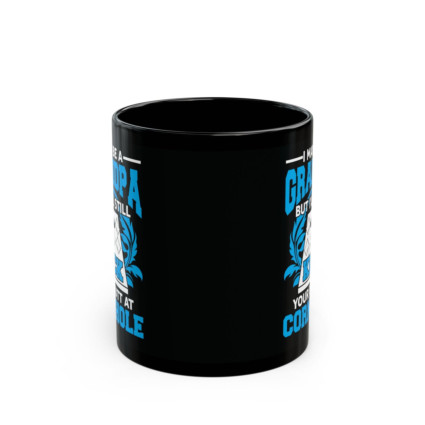 Funny Cornhole Grandpa Cornhole Grandfather Funny Coffee Mug