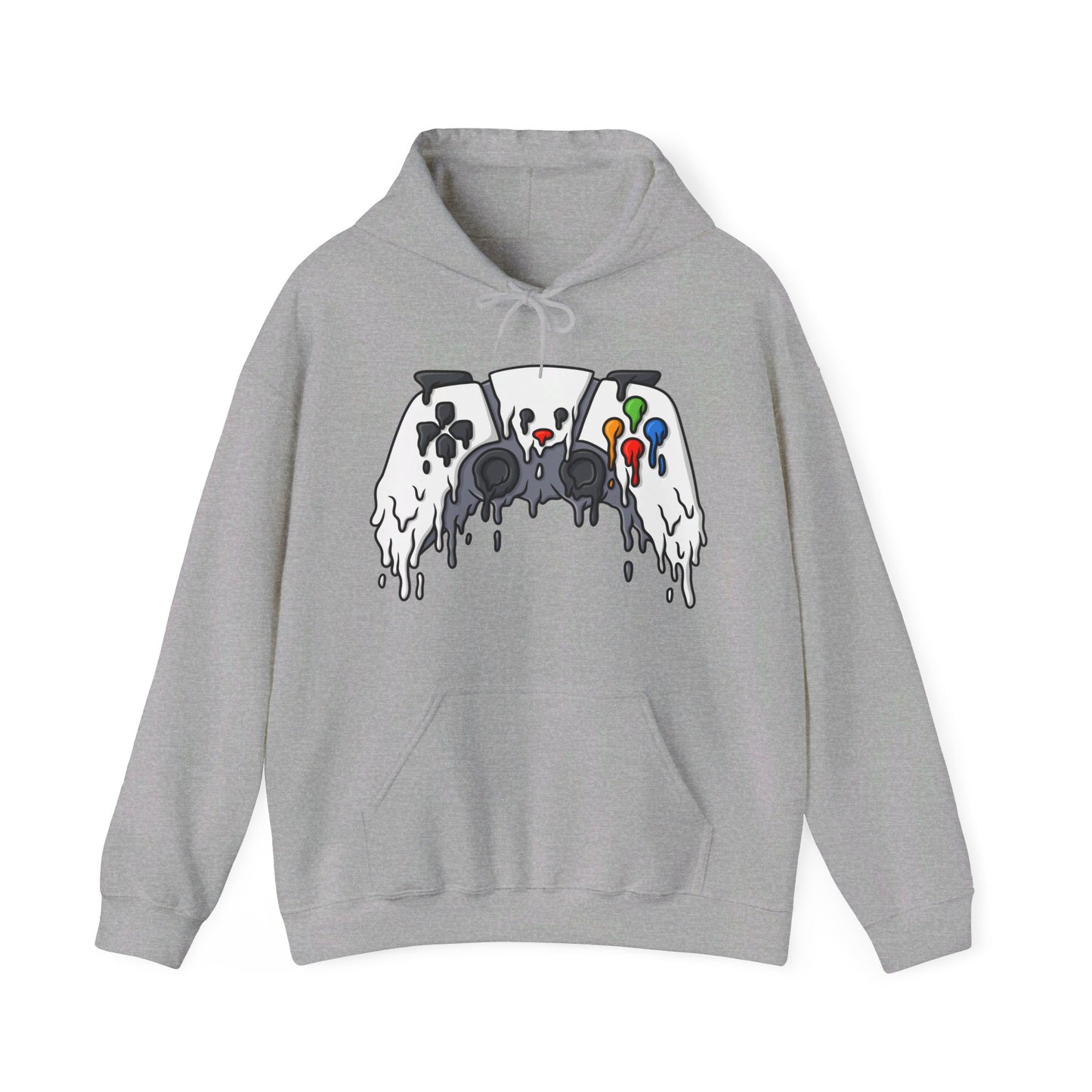 Melting Gaming Console Halloween Gaming Controller Hoodie For Gamers