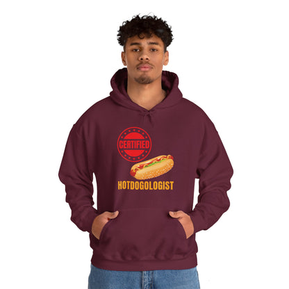 Certified Hotdogologist Hotdog Cool Sausage Hot Dog Lover Hoodie For Men Women Hoodie