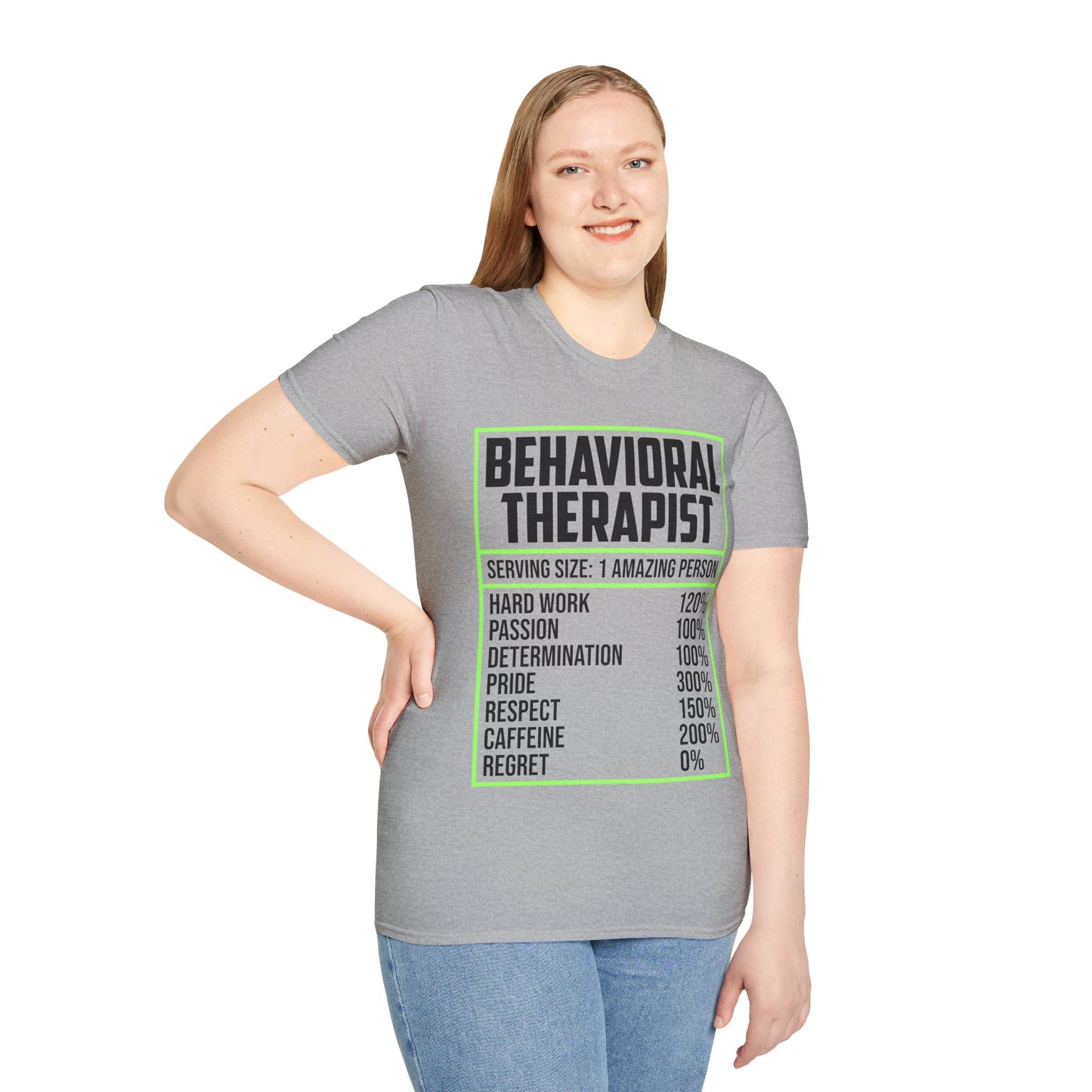 Behavioral Therapist Facts Analyst Behavior Tech SPED Teacher Autism T-Shirt