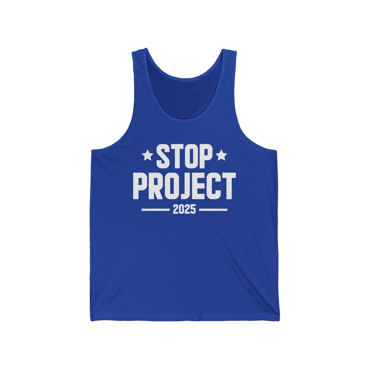 Stop Project 2025 Tank Top For Women Men Tank Top