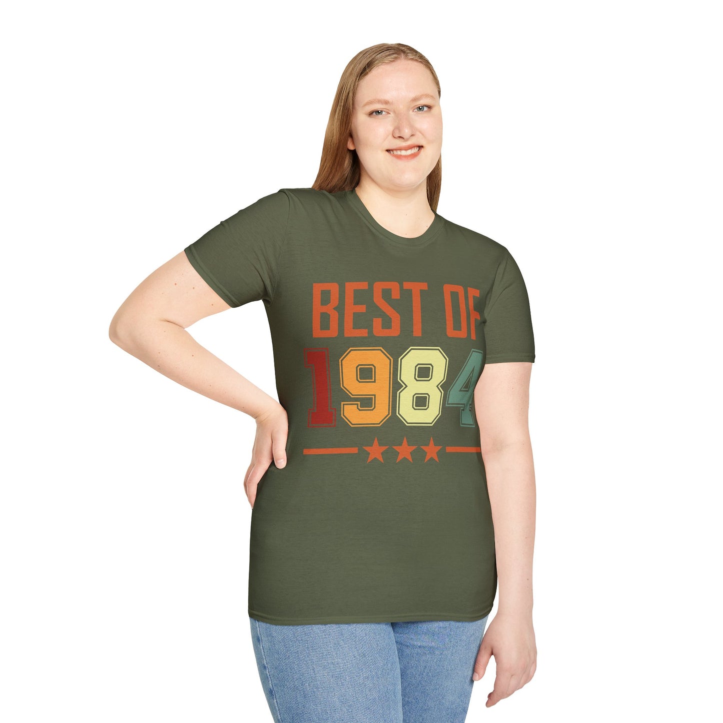 Funny Vintage Best of 1984 40 Year Old Gift 40th Birthday T-Shirt For Men Women T-Shirt