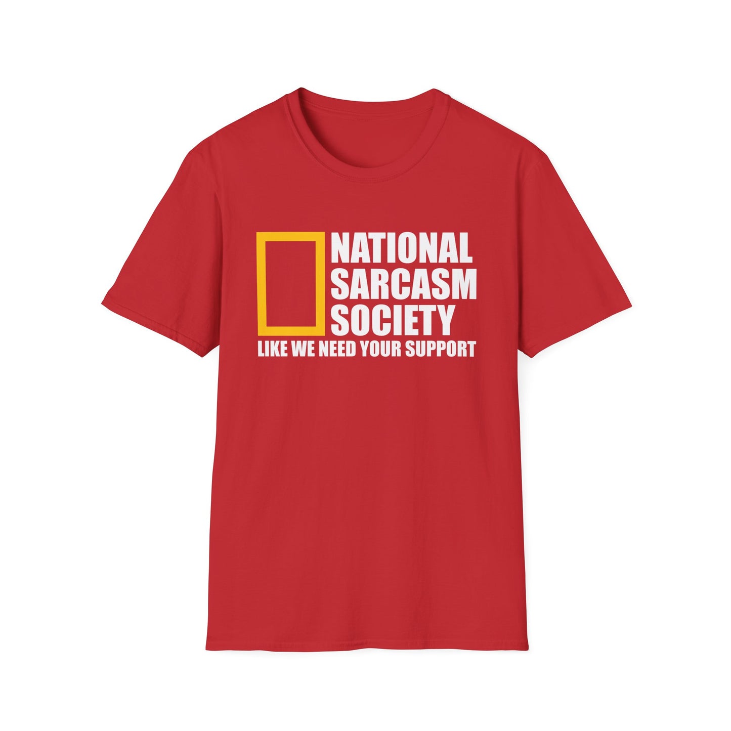 Funny National Sarcasm Society Sarcastic Shirt Tshirt Men Women