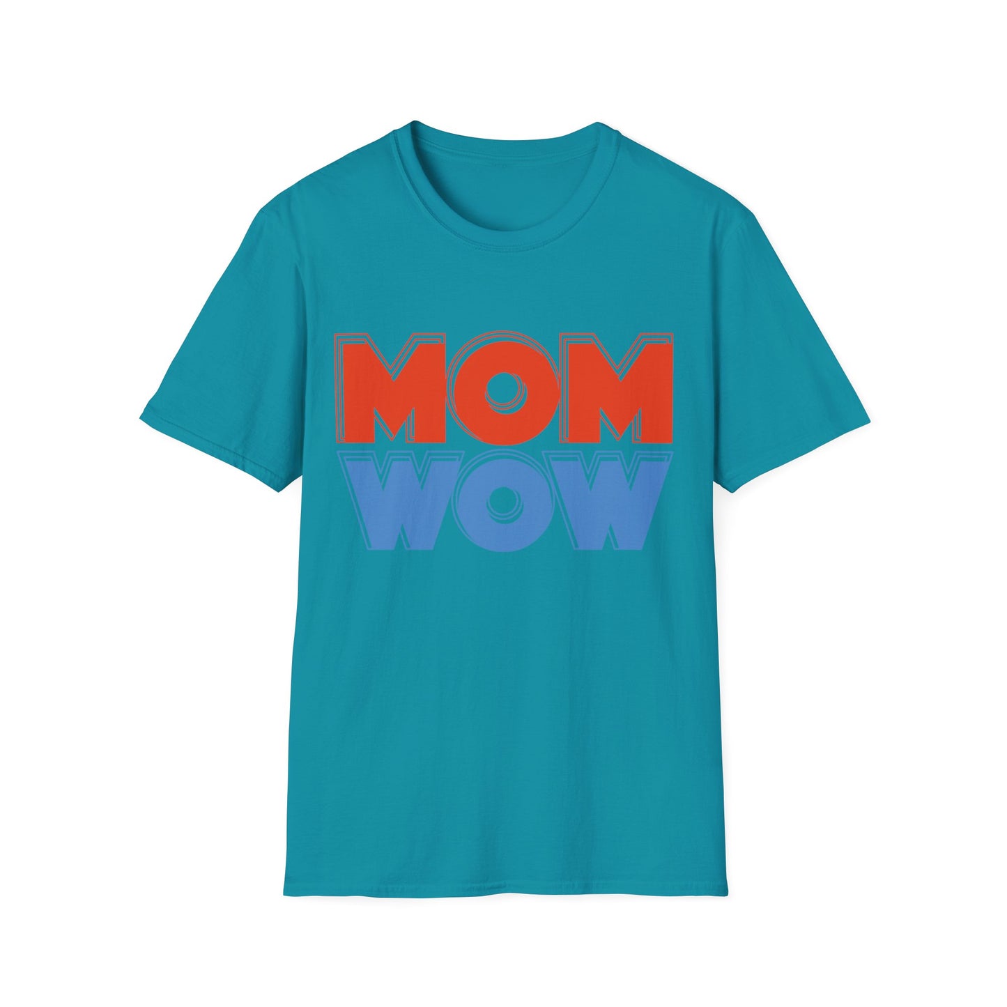 Mom Wow Mothers Day Mom Gift T-Shirt