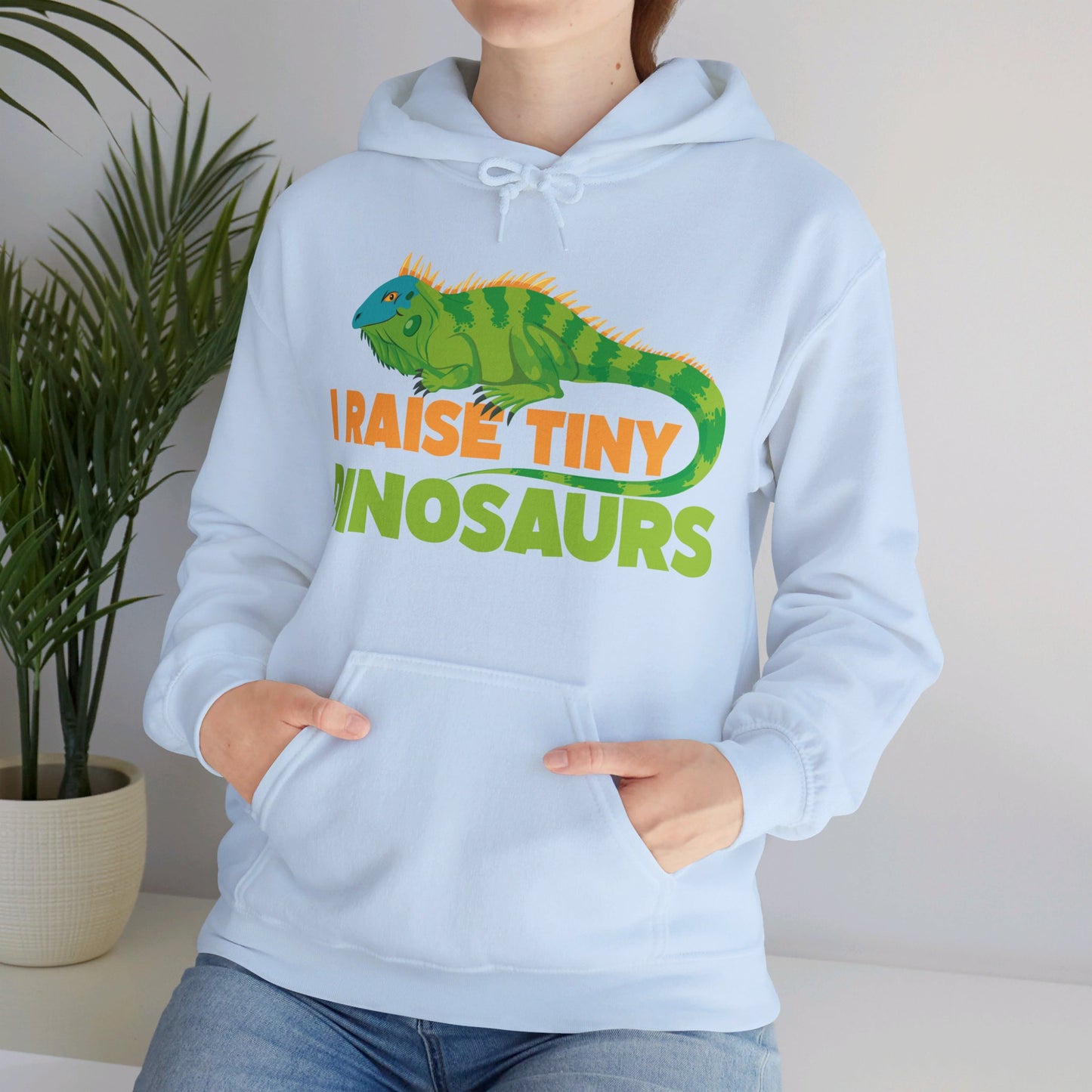 Funny Leopard Gecko I Raise Tiny Dinosaurs Lizard Reptile Geckos Hoodie For Men Women