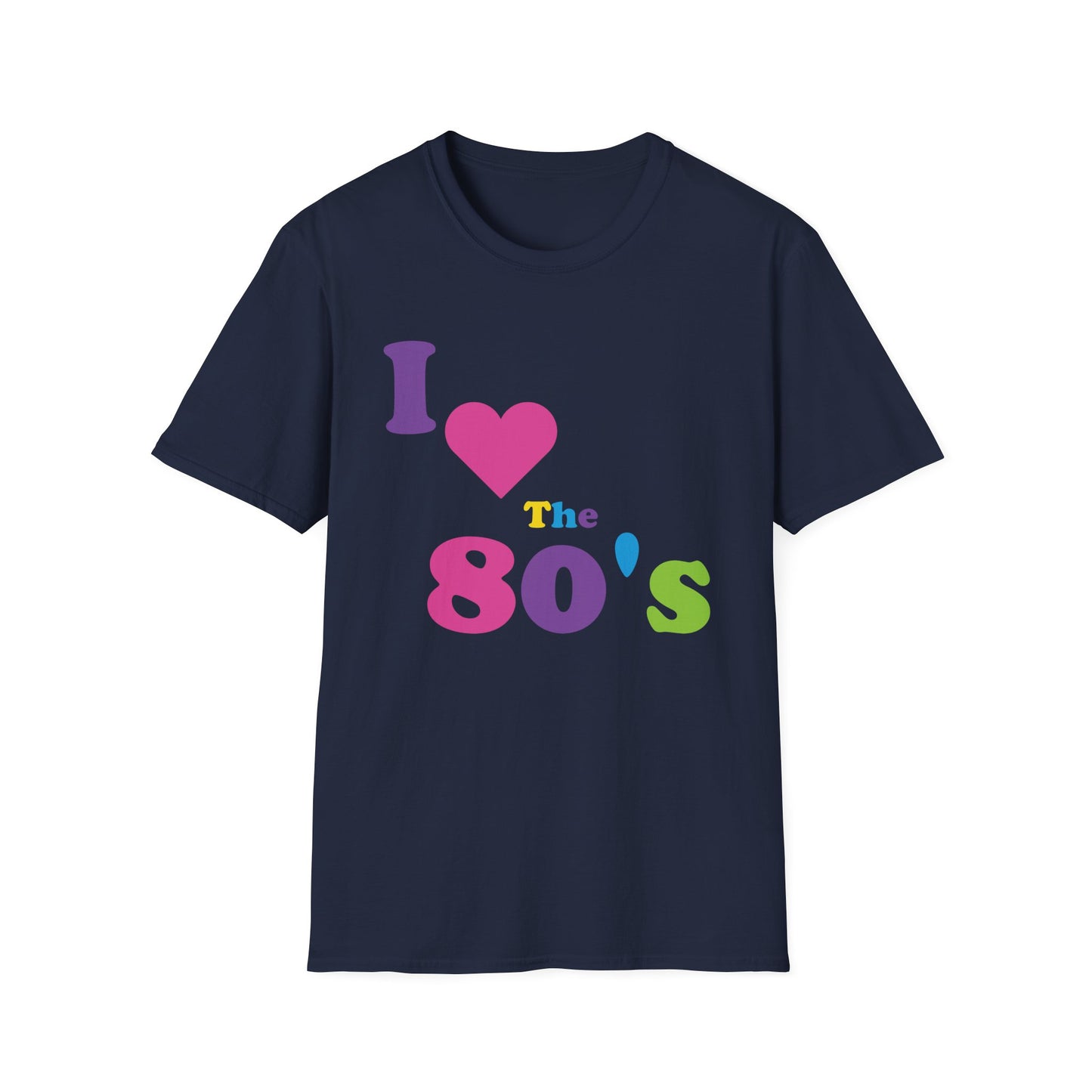 Women I Love The 80s Shirt Disco 80s Costumes Retro T-Shirt