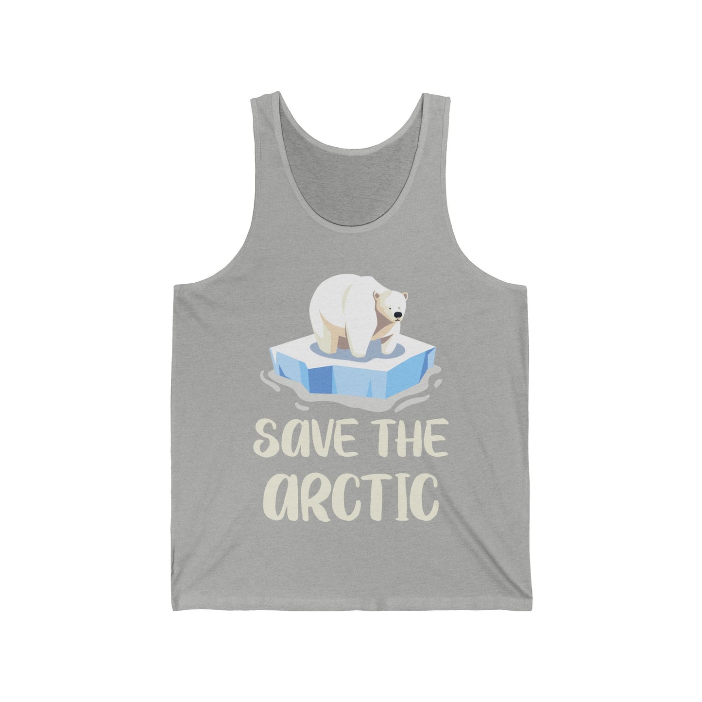 Save the Arctic Polar Bears Animals Endangered Tank Top Men Women