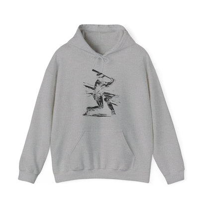 Baseball Player Drip Sports Fan Hoodie For Men Women Kids