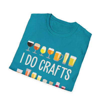 I Do Crafts Beer Vintage Craft Home Brew Art T-Shirt Men Women