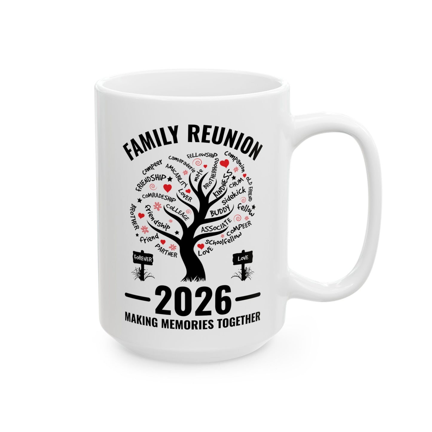 Making Memories Family Matching Group Family Reunion 2026 Coffee Mug For Men Women