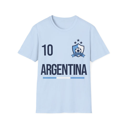 Argentina Soccer Tee Flag Football Champ 2022 Gift 2026 T-Shirt