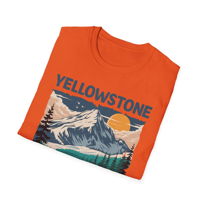 Yellowstone Road Trip 2026 Family National Park Outdoor T-Shirt For Men Women