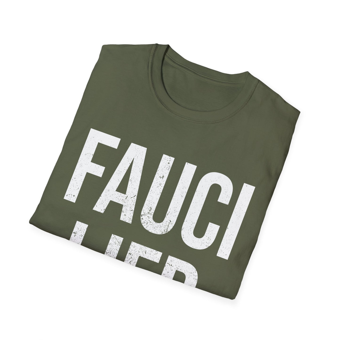Fauci Lied People Died Fire Vintage T-Shirt for Men Women