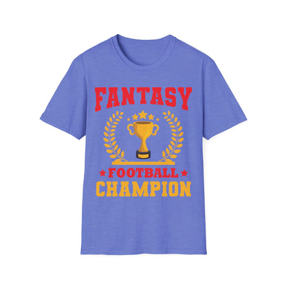 Funny Fantasy Football League Champion Footballer T-Shirt Men Women