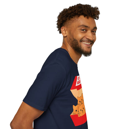 Funny Kitten Nuggets Food Pun Cat Lover Gift Chicken Nuggets T-Shirt For Men Women T-Shirt