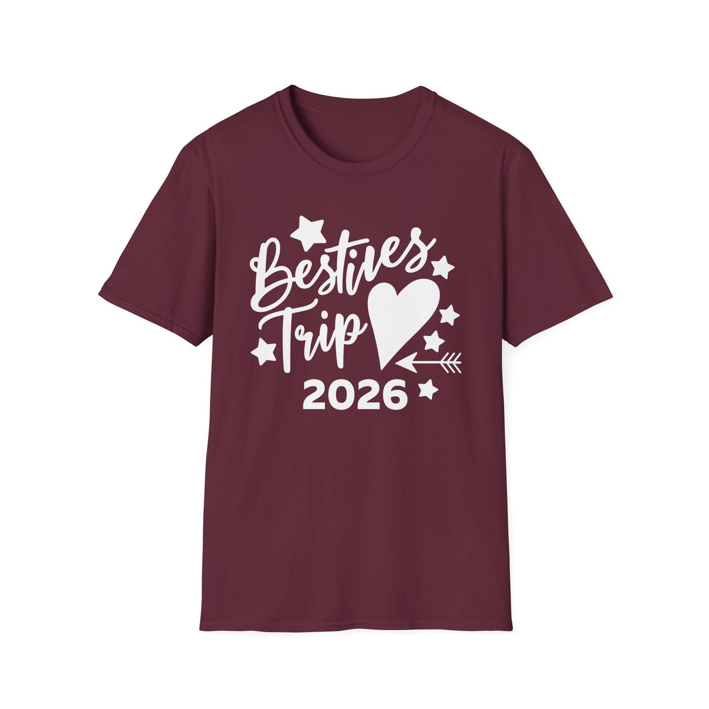 Funny Besties trip or Weekend 2026 For Girls and Women Vacation T-Shirt