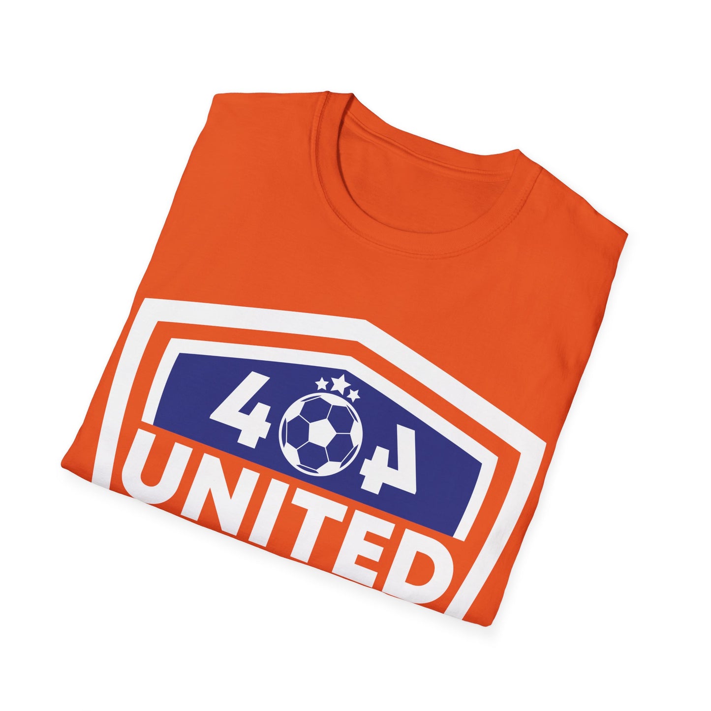 Funny 404 United Atlanta Soccer Badge Jersey T-Shirt For Soccer Lover Men Women T-Shirt