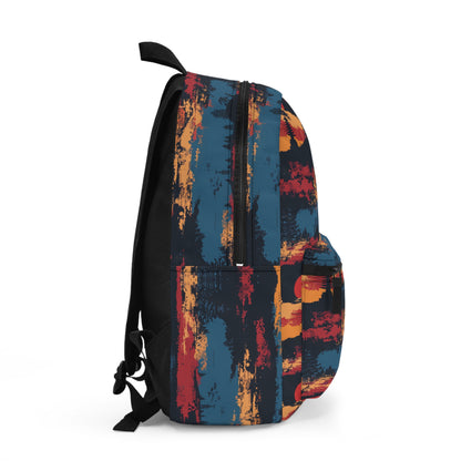 Samurai Sunset Pattern Backpacks For Men Women Kids School Travel, Capacity School Backpacks