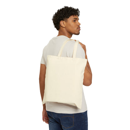 Custom Text Personalized Your Design on Cotton Canvas Tote Bag