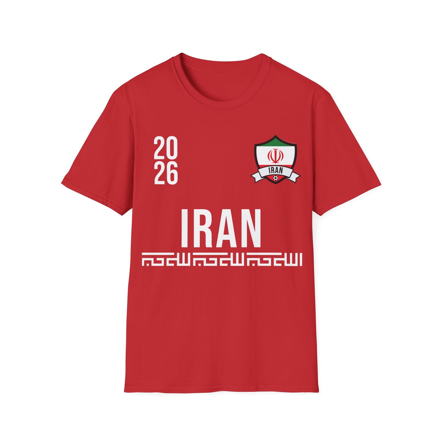 Iran Soccer Tee Flag Football Shirt Gift USA 2026 T-Shirt