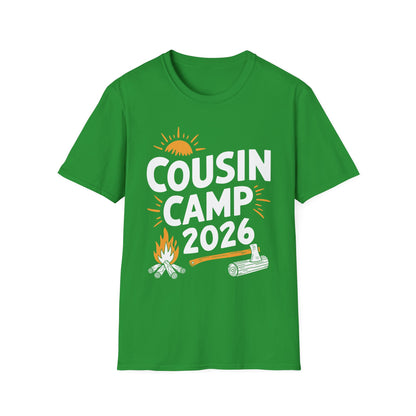 Cousin Camp 2026 Summer Vacation Trip Matching Family T-Shirt For Men Women