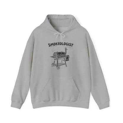 Funny Smokeologist Pitmaster BBQ Smoker Grilling Hoodie