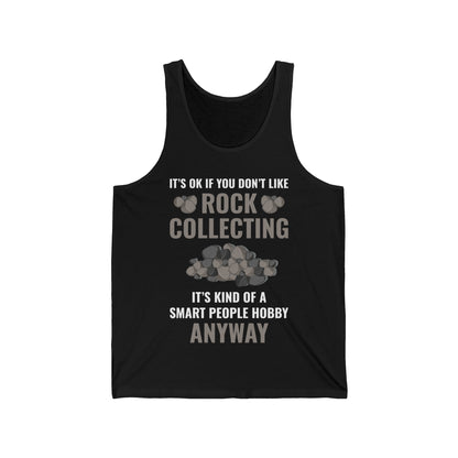 Smart People Hobby Rock Collecting Funny Geologist Gift Tank Top For Men Women Tank Top