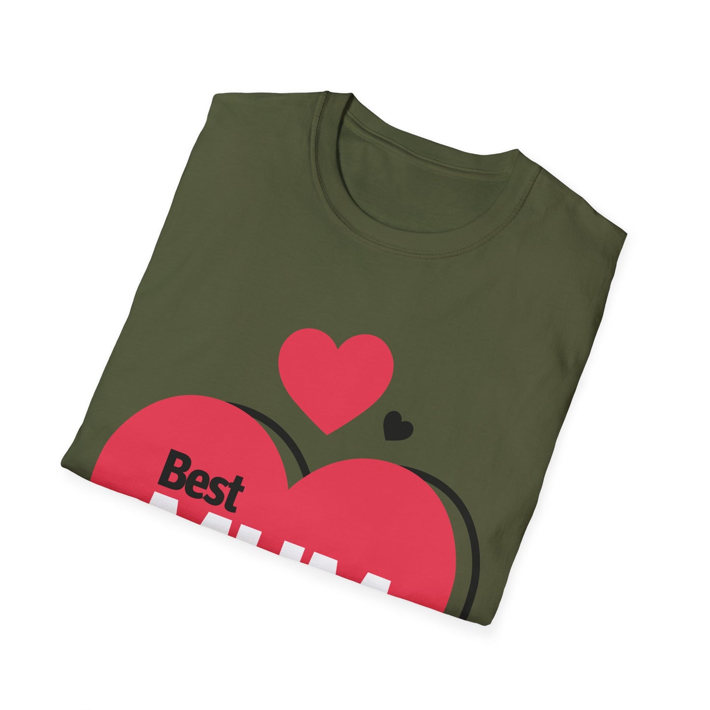 Best Mum Hearts Mothers Day Mom Gift T-Shirt