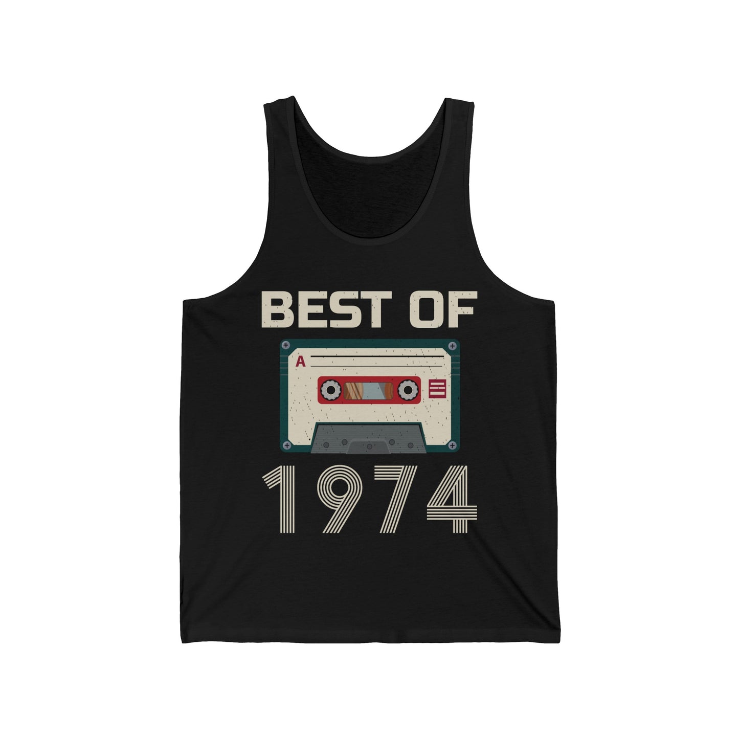 Best Of 1970 Cassette Tape 50th Birthday Gifts Vintage Tank Tops  For Men Women