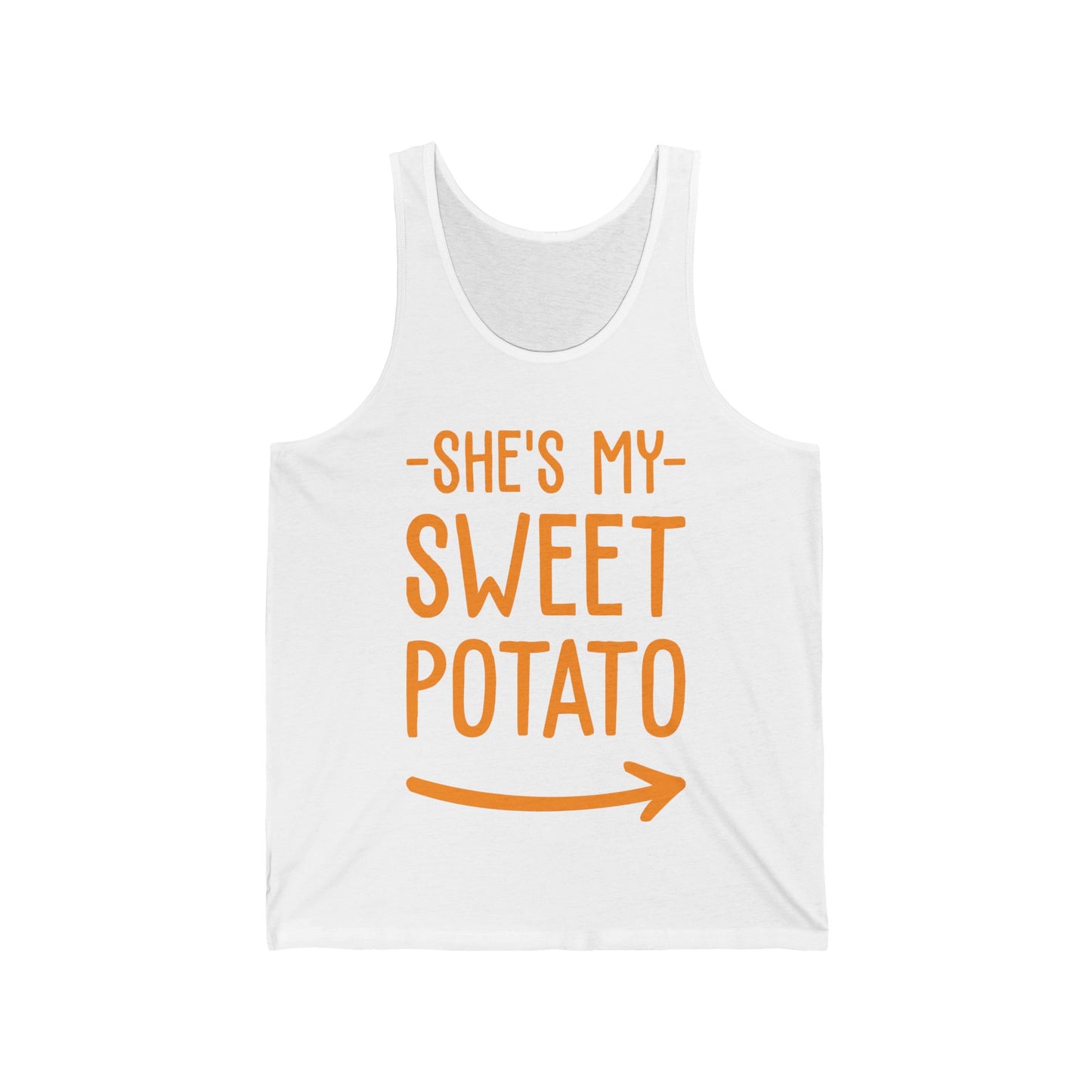 She's My Sweet Potato Tank Top I YAM Couple's Matching Tank Top